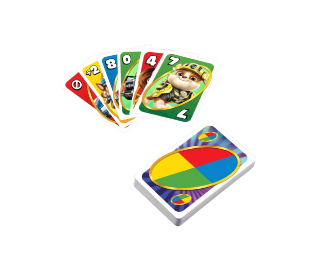 Mattel UNO Junior Psi Patrol Gra karciana dla dzieci - 1040571 - zdjęcie 4